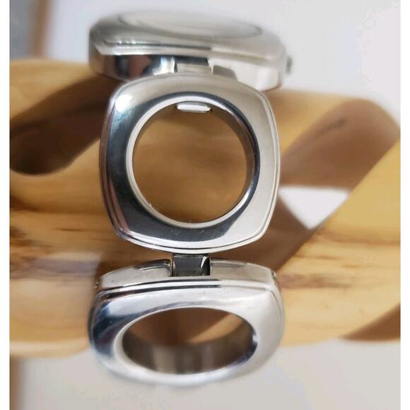 Ladies Fossil Water Resistant Quartz Bracelet Watch Stainless Steel‎ 6" New Batt - Picture 9 of 10